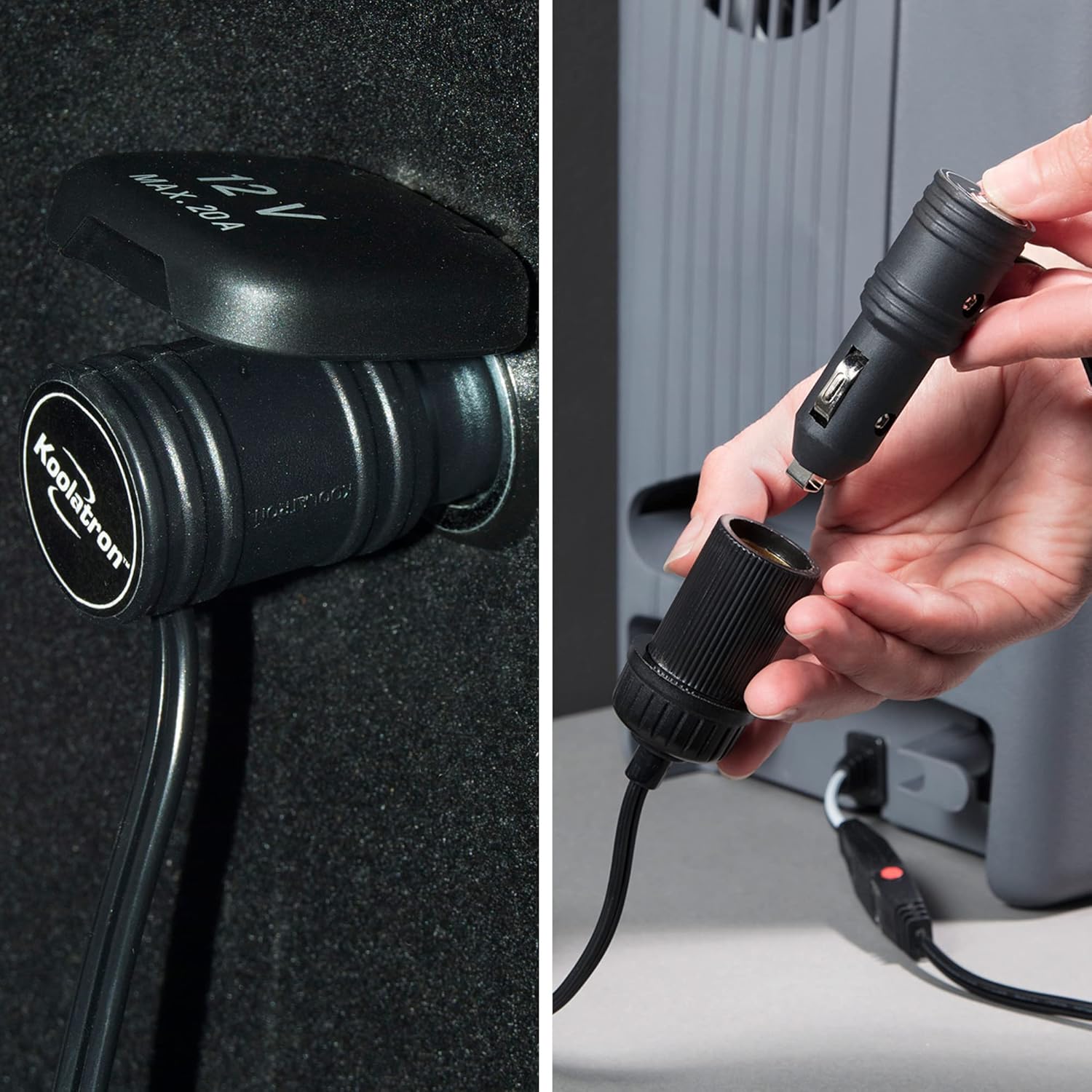 Thumbnail 6 de Koolatron Universal 12V DC to 230V AC Travel Power Supply with 6ft Cord