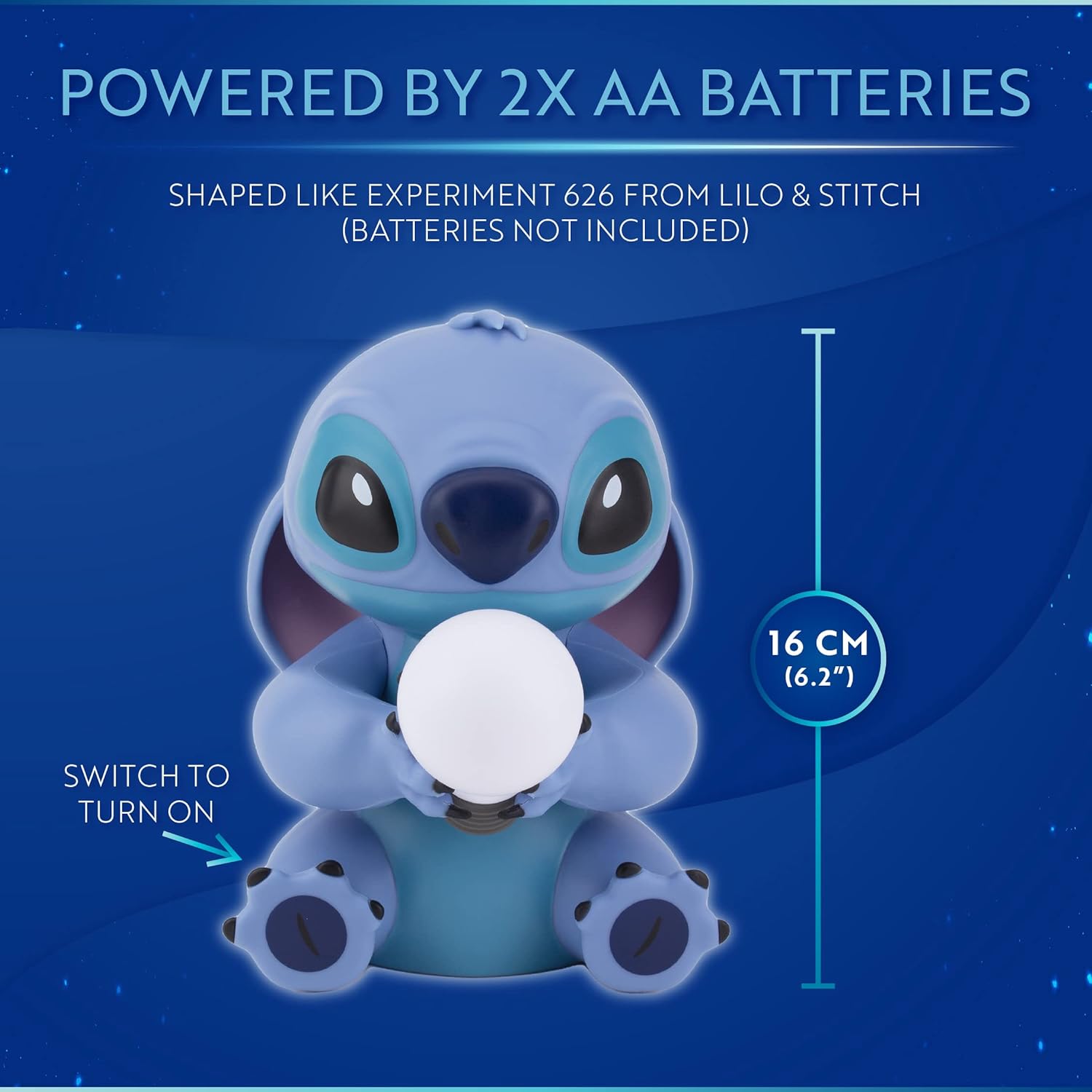 Thumbnail 3 de Stitch Licht Lilo & Stitch Lampe