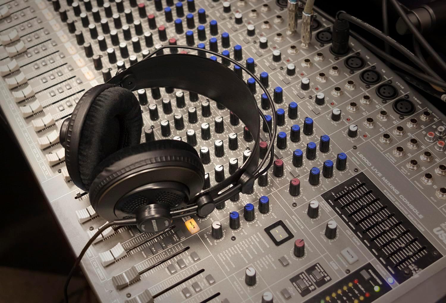 Thumbnail 6 de Samson SR850 casque traditionnel filaire noir (jack 3,5 mm) avec adaptateur 6,35 mm