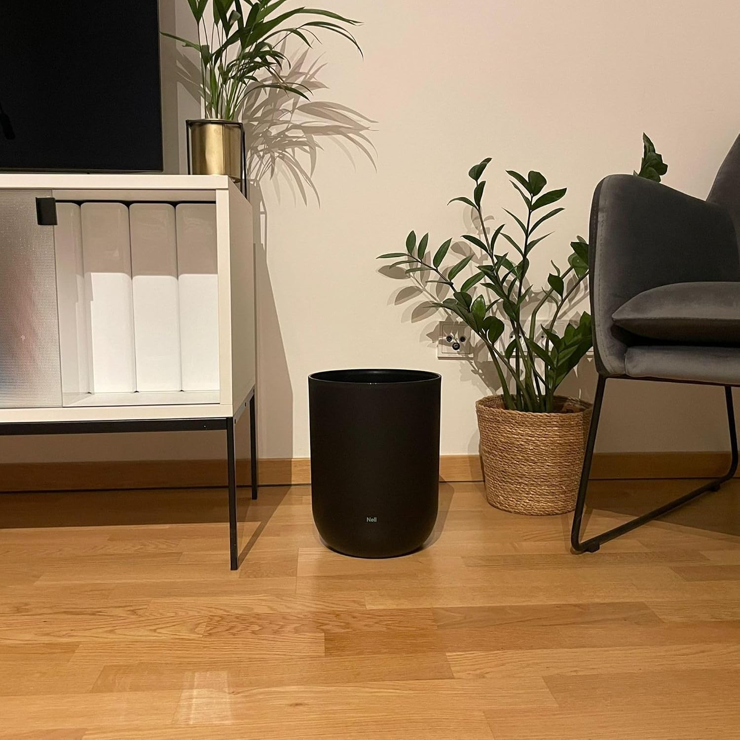 Thumbnail 5 de Nell Papierkorb 10L Schwarz – Moderner, deckelloser Behälter mit minimalistischem Design