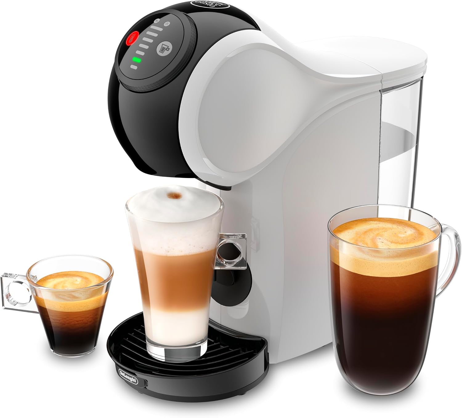 Detalle de NESCAFÉ Dolce Gusto Genio S Automatic Coffee Machine White by De’Longhi
