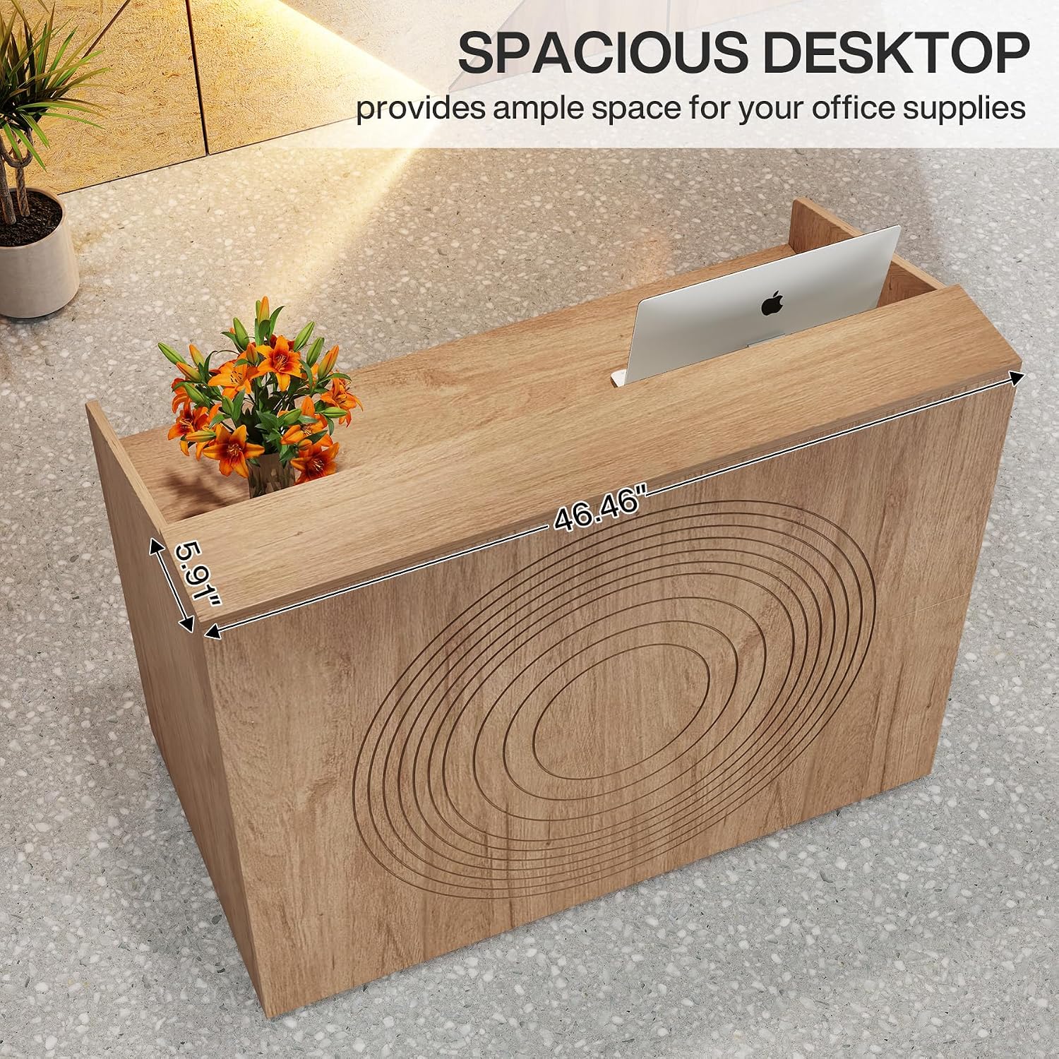 Detalle 2 de LITTLE TREE Reception Desk, 47-Inch