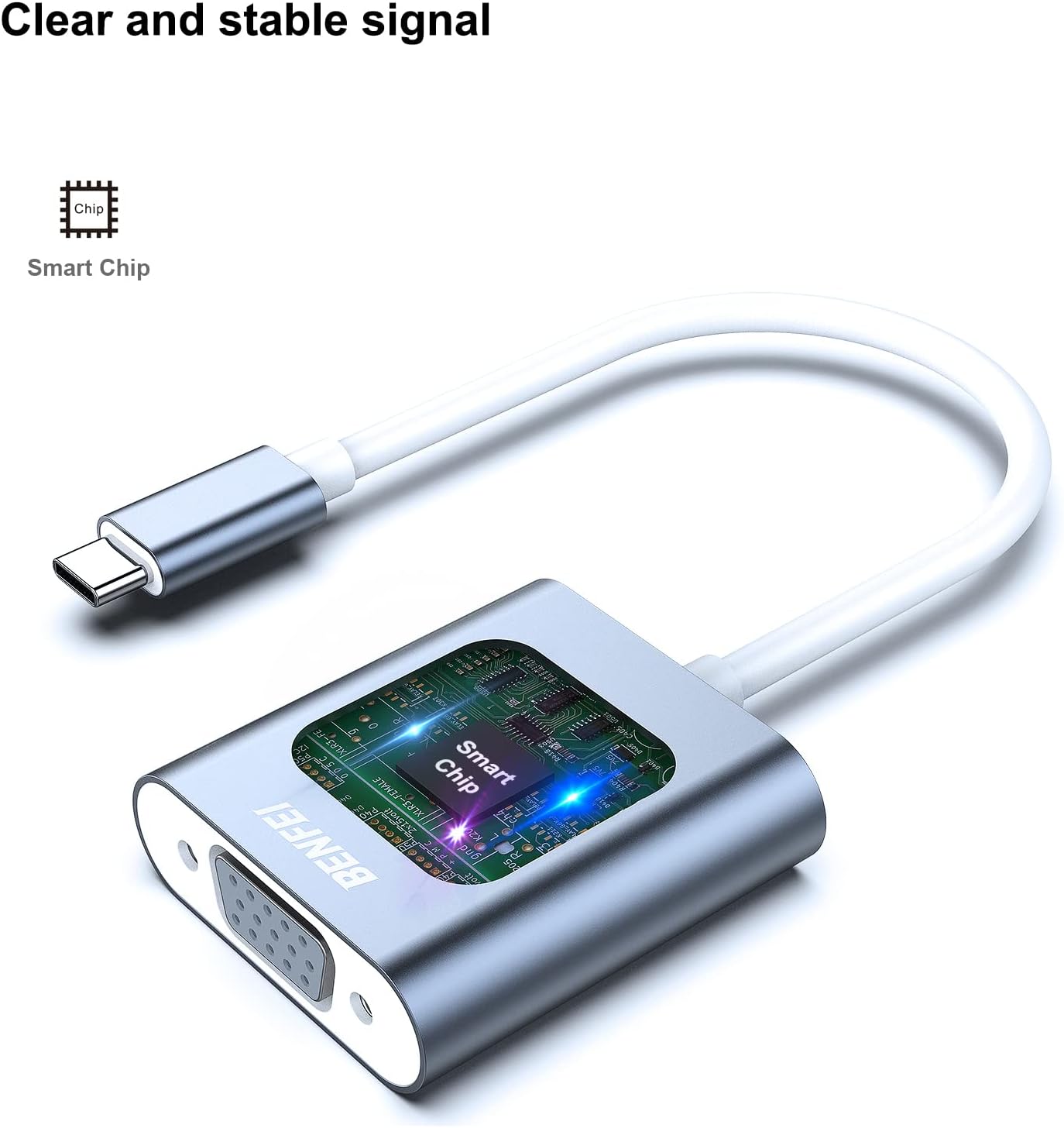 Thumbnail 2 de BENFEI Thunderbolt 3 VGA Adattatore USB-C