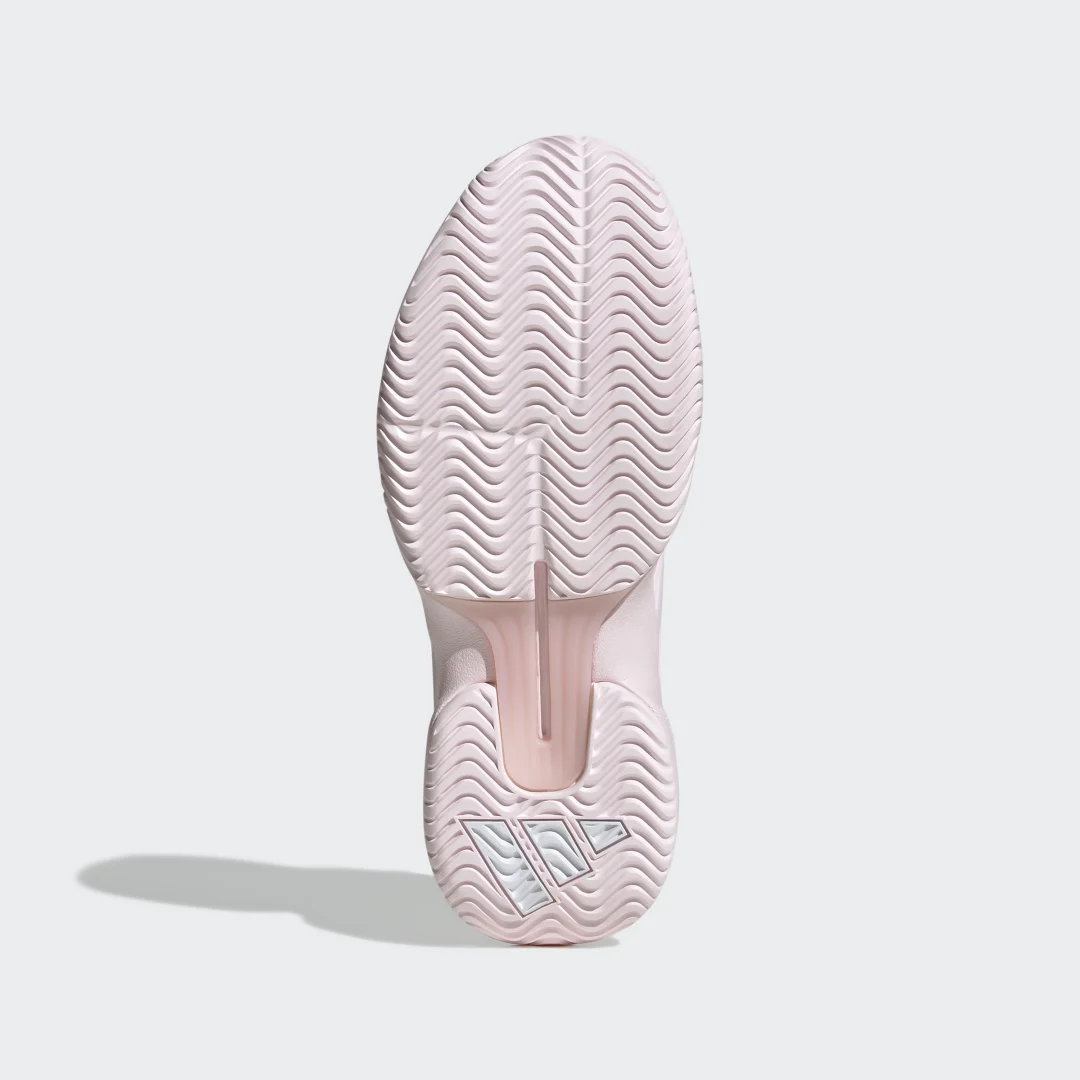 Detalle de Adidas GameCourt 3 All Court – zapatilla de tenis en rosa para juego all court