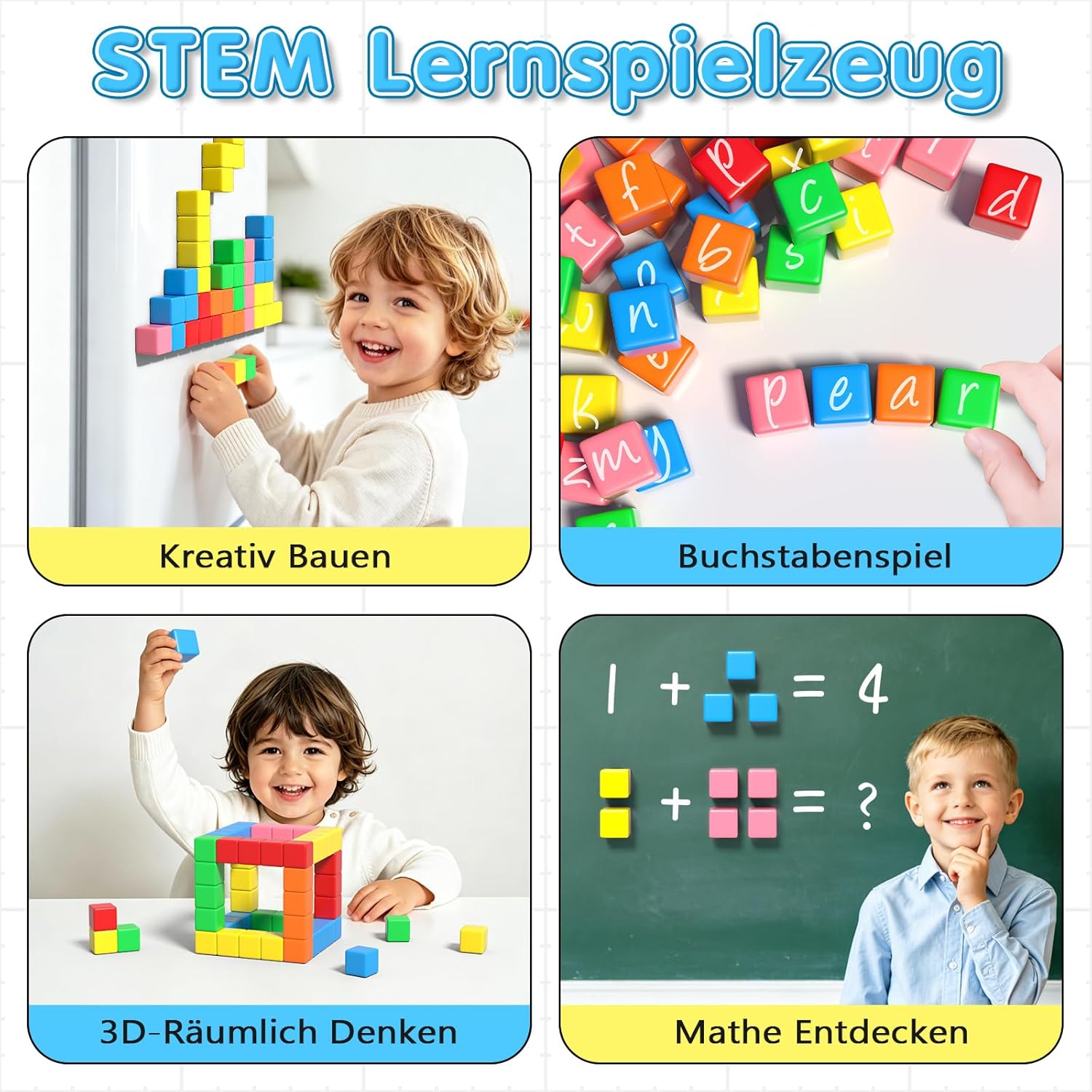 Thumbnail 4 de Magnetische Bausteine für Kinder ab 3 Jahre