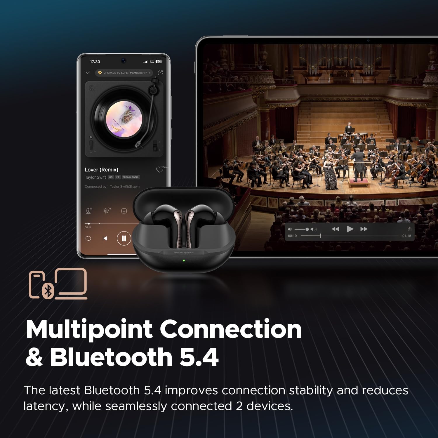 Thumbnail 6 de SoundPEATS Air5 Pro: Hi-Res Wireless Earbuds