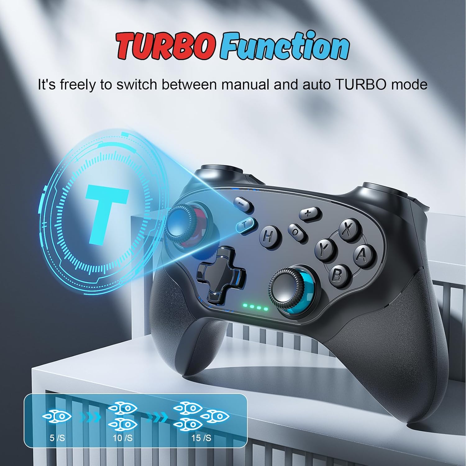 Detalle de Gamrombo Wireless Controller 500mAh pack
