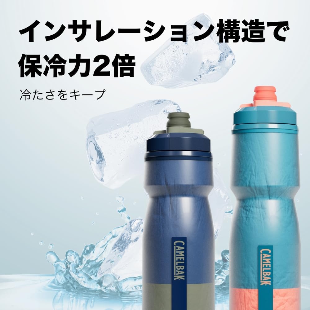 Detalle 2 de CamelBak ポディウム チル レースエディション 710ml 自転車用保冷ボトル
