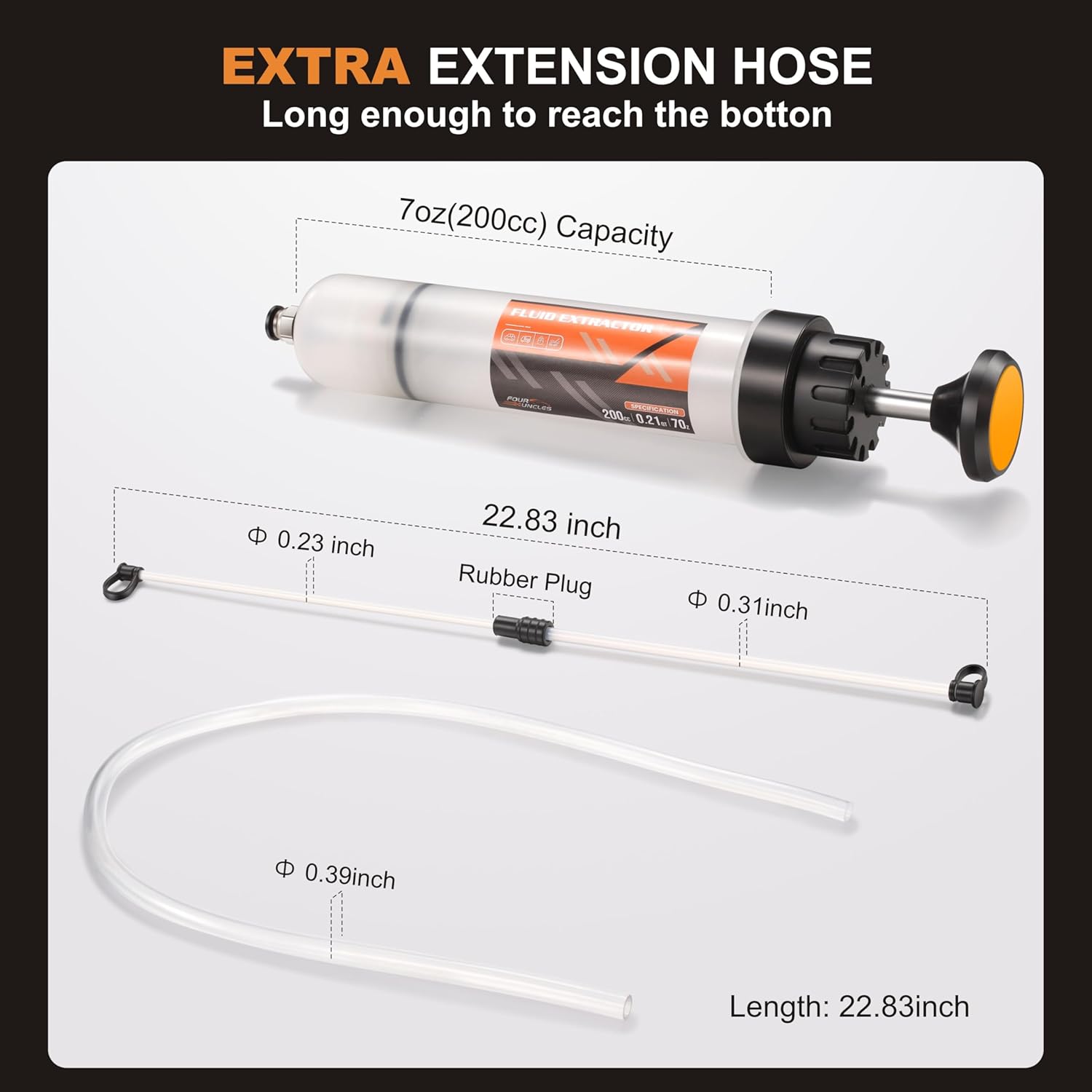 Thumbnail 1 de FOUR UNCLES Fluid Extractor & Filling Pump for Easy Oil Change