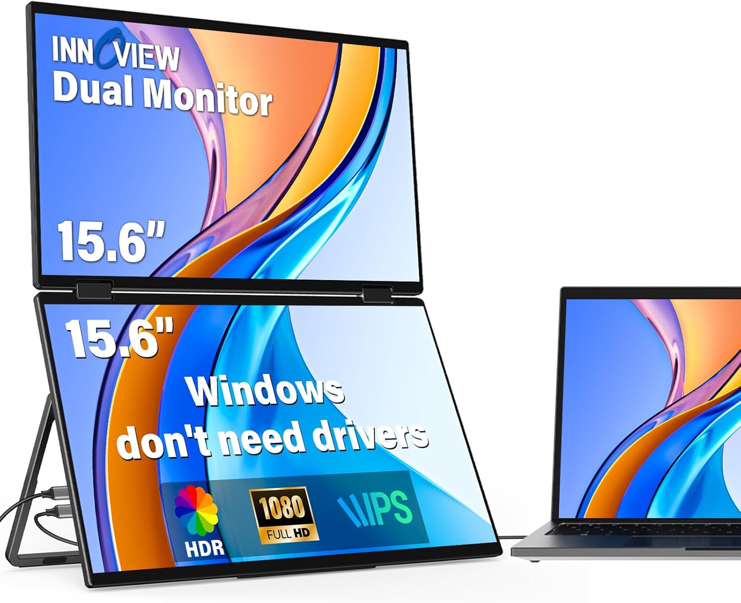 Detalle de InnoView 2025 15.6" Portable Monitor