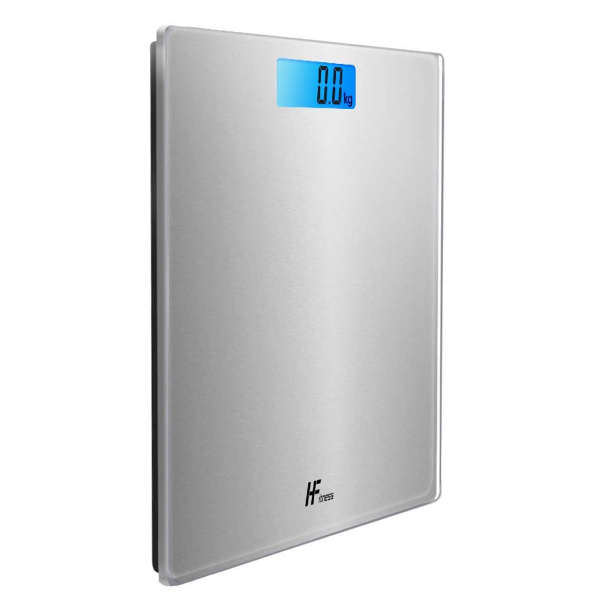 Thumbnail 2 de HomeFashion HFitness 180kg Digital Bathroom Scale with Blue Backlit Display