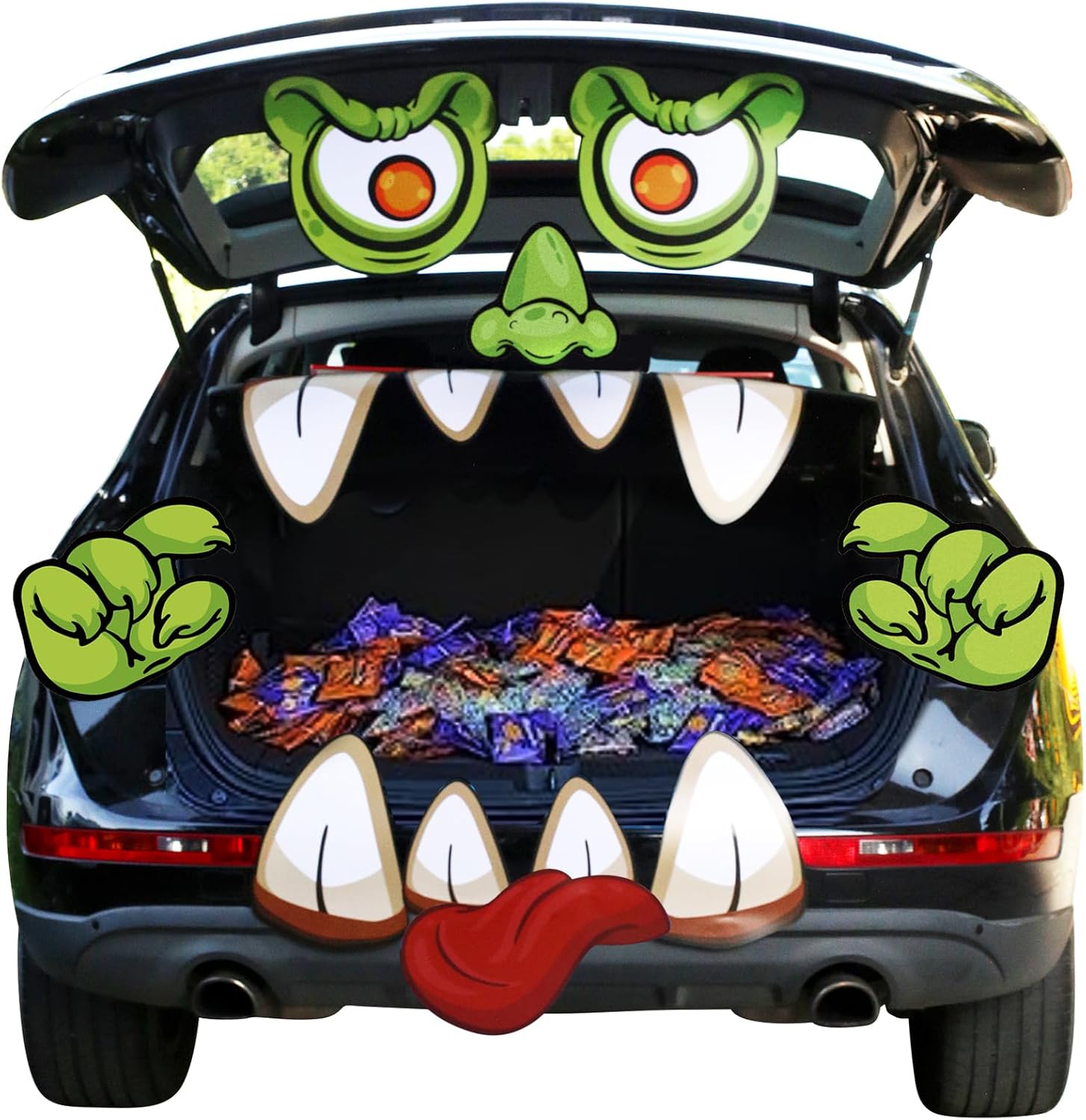 Detalle de PARTYLOUD Halloween car decoration kit, PVC