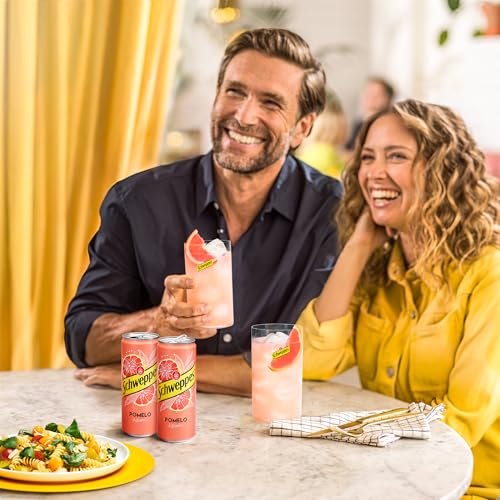 Detalle 1 de Schweppes Pomelo Refresco sin azúcar 24×33 cl 🥤