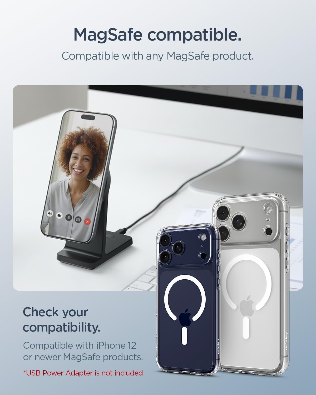Thumbnail 6 de Spigen OneTap Pro3 Chargeur induction Qi2 15W compatible iPhone et Pixel