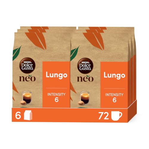 Detalle de NESCAFÉ Dolce Gusto NEO Lungo – 72 dosettes compostables pour machine NEO