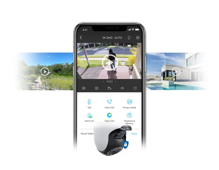 Detalle 2 de TP-Link Tapo C520WS Doppelpack 360°