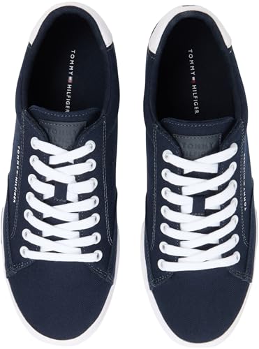 Detalle 2 de Tommy Hilfiger Vulc Core RWB Long Lace CVS FM0FM05813 Low Top — Azul Desert Sky, talla 8