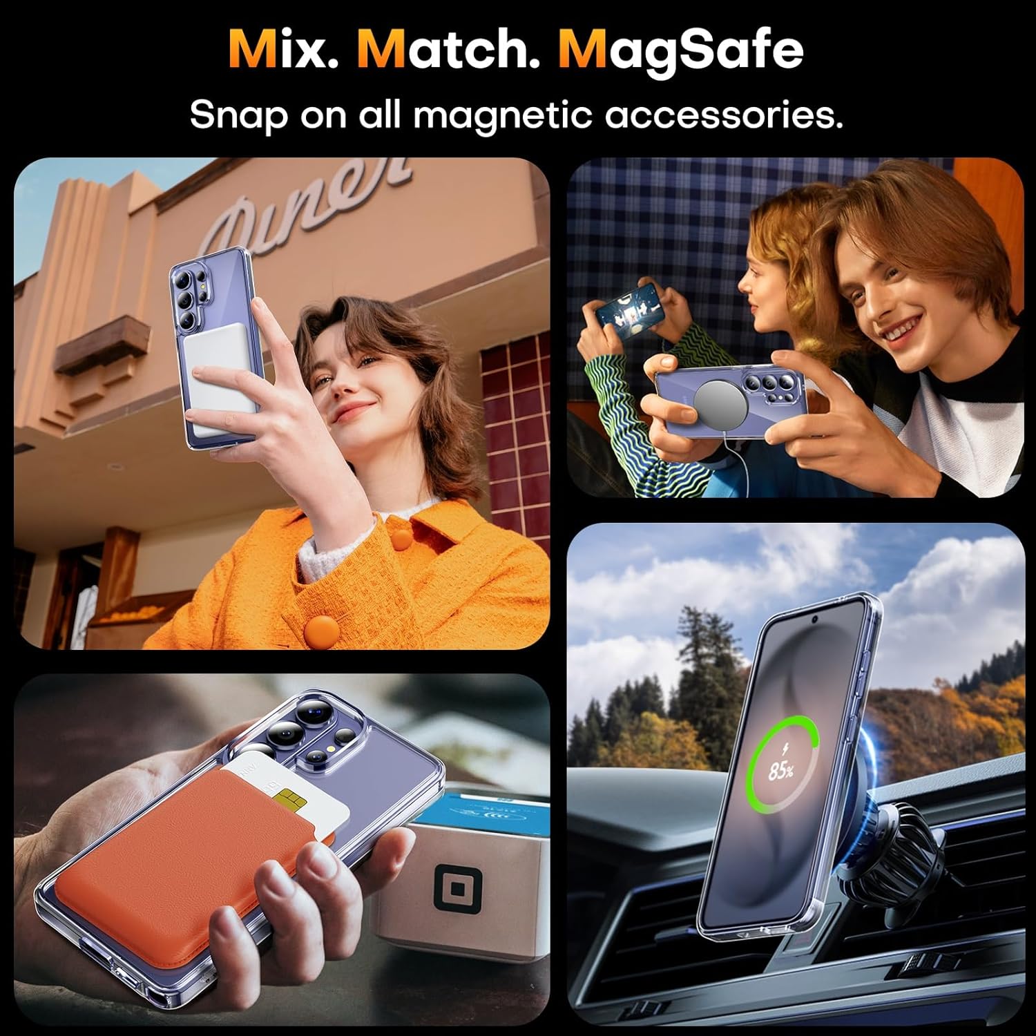 Thumbnail 4 de TAURI Magnetic for Samsung Galaxy S26 Ultra Case 15ft