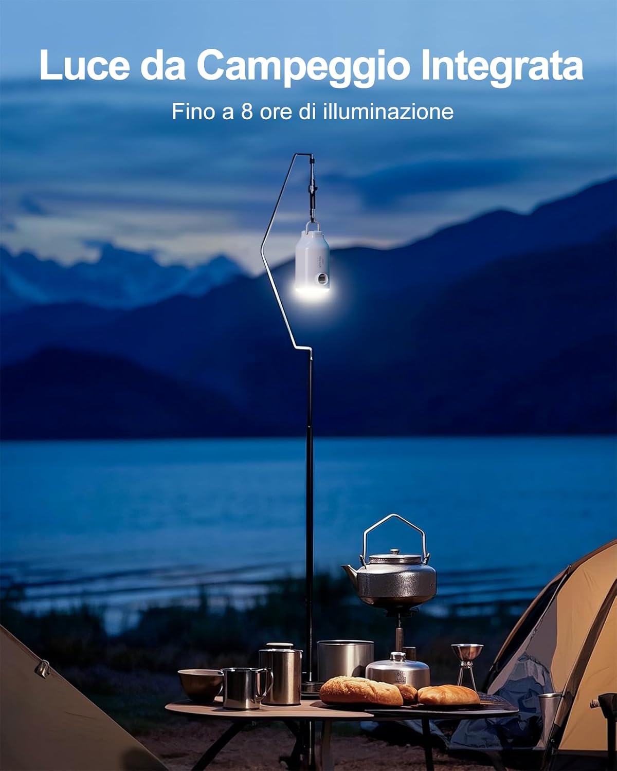 Thumbnail 6 de Pompa ad aria elettrica portatile iyes.top con batteria per materassi e gonfiabili