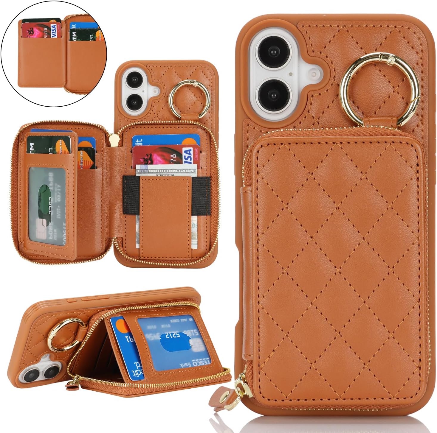 Thumbnail 6 de Cavor Wallet Phone Case for iPhone 16 Plus