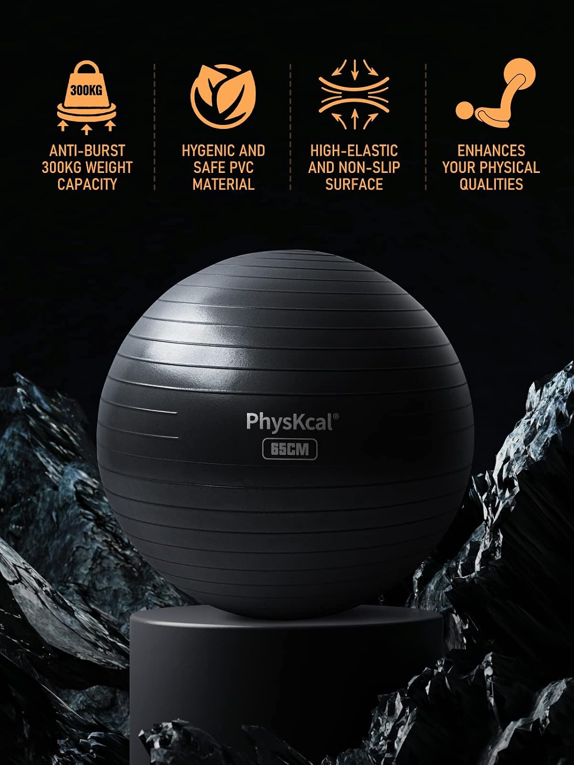 Detalle de PhysKcal Swiss ball 65 cm