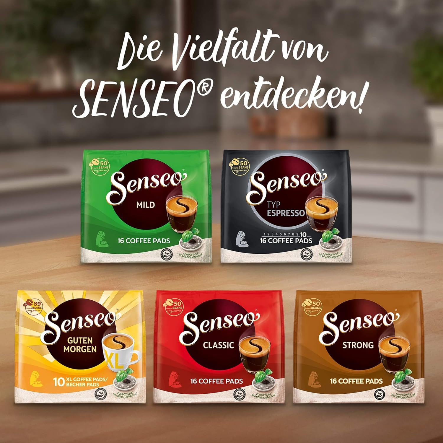 Thumbnail 6 de Senseo Pads Classic Vorratspackung 5 x 32 Pads – 160 Kaffeepads
