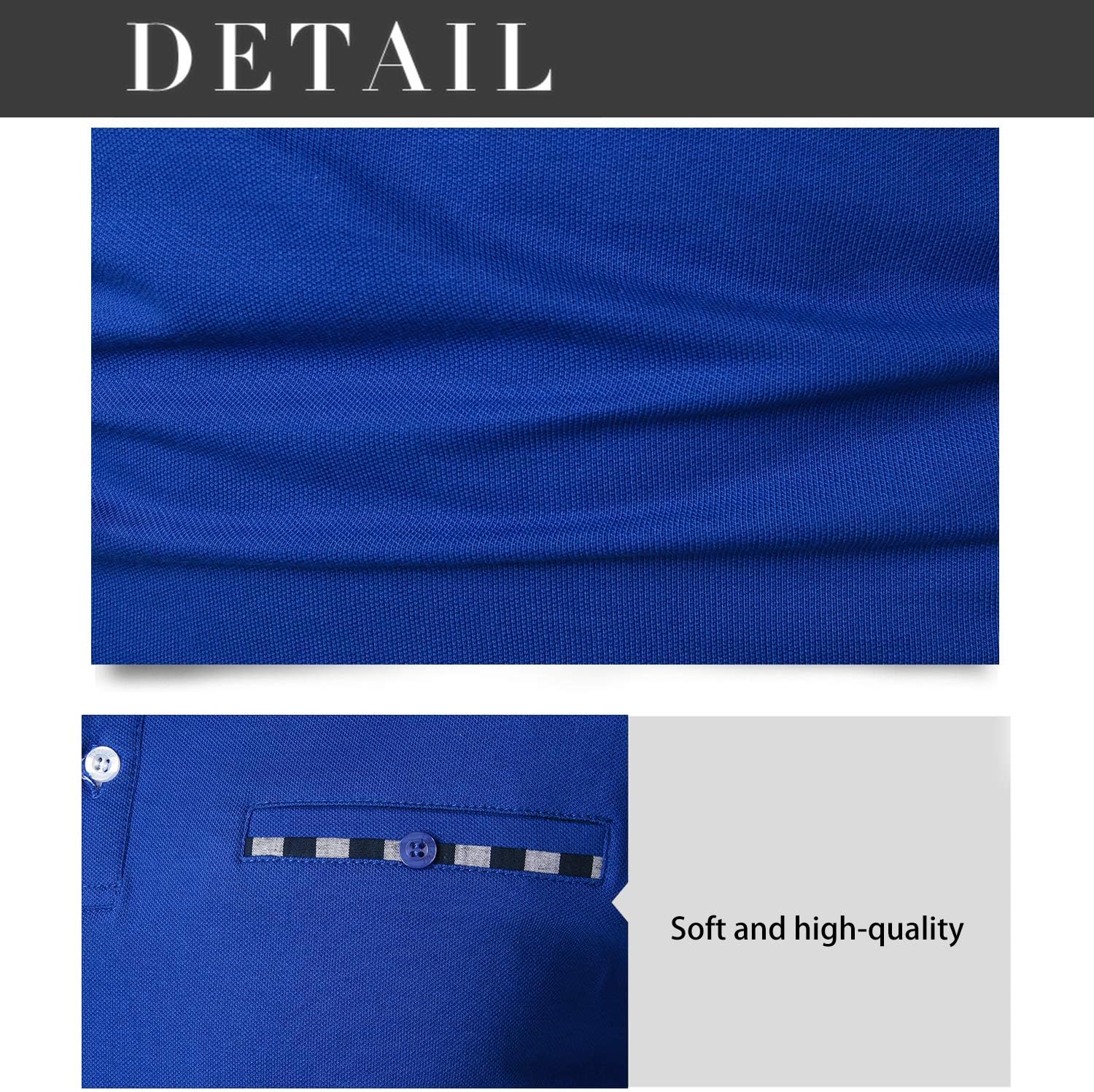Thumbnail 5 de APAELEA Polos Men Short Sleeve Summer Casual 1
