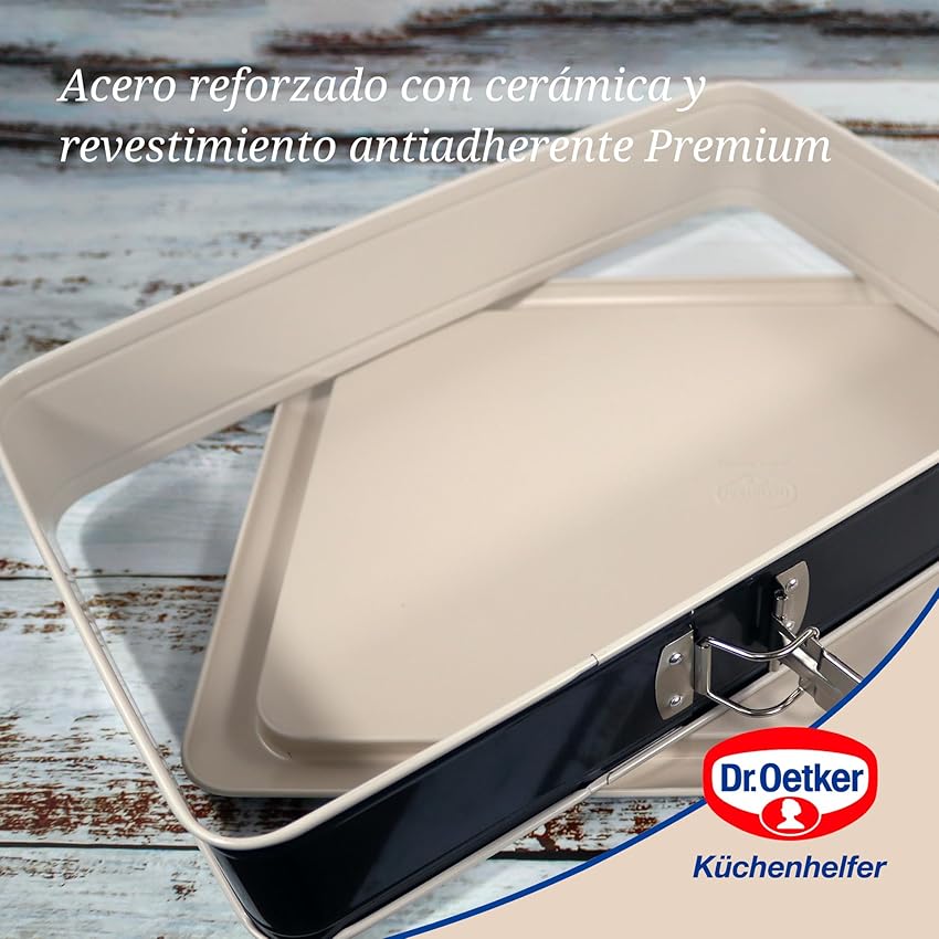 Thumbnail 3 de Dr. Oetker Molde Desmontable Antiadherente, 42x29 cm 🍰
