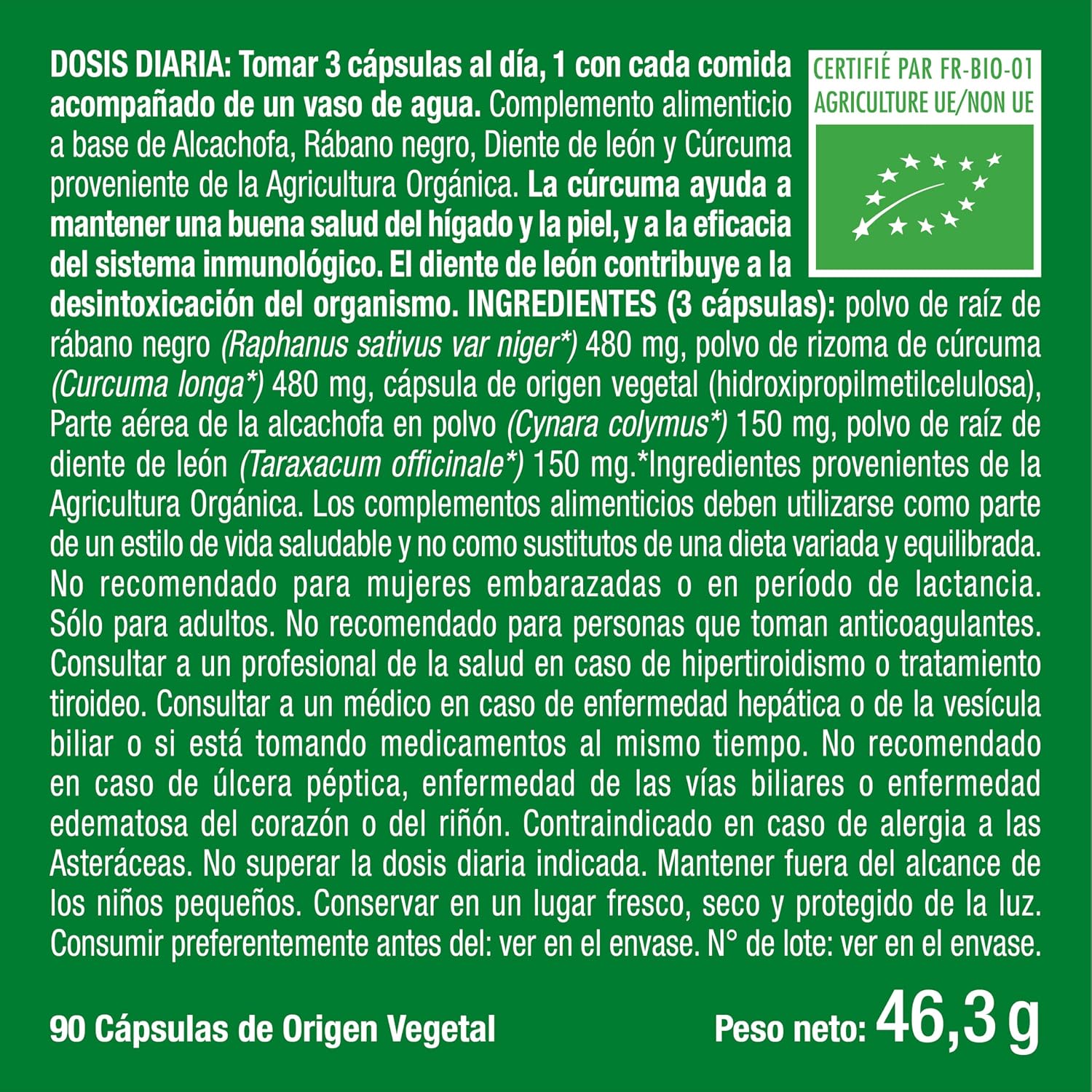 Thumbnail 5 de Plastimea DETOX Colon e Hígado 90 cápsulas