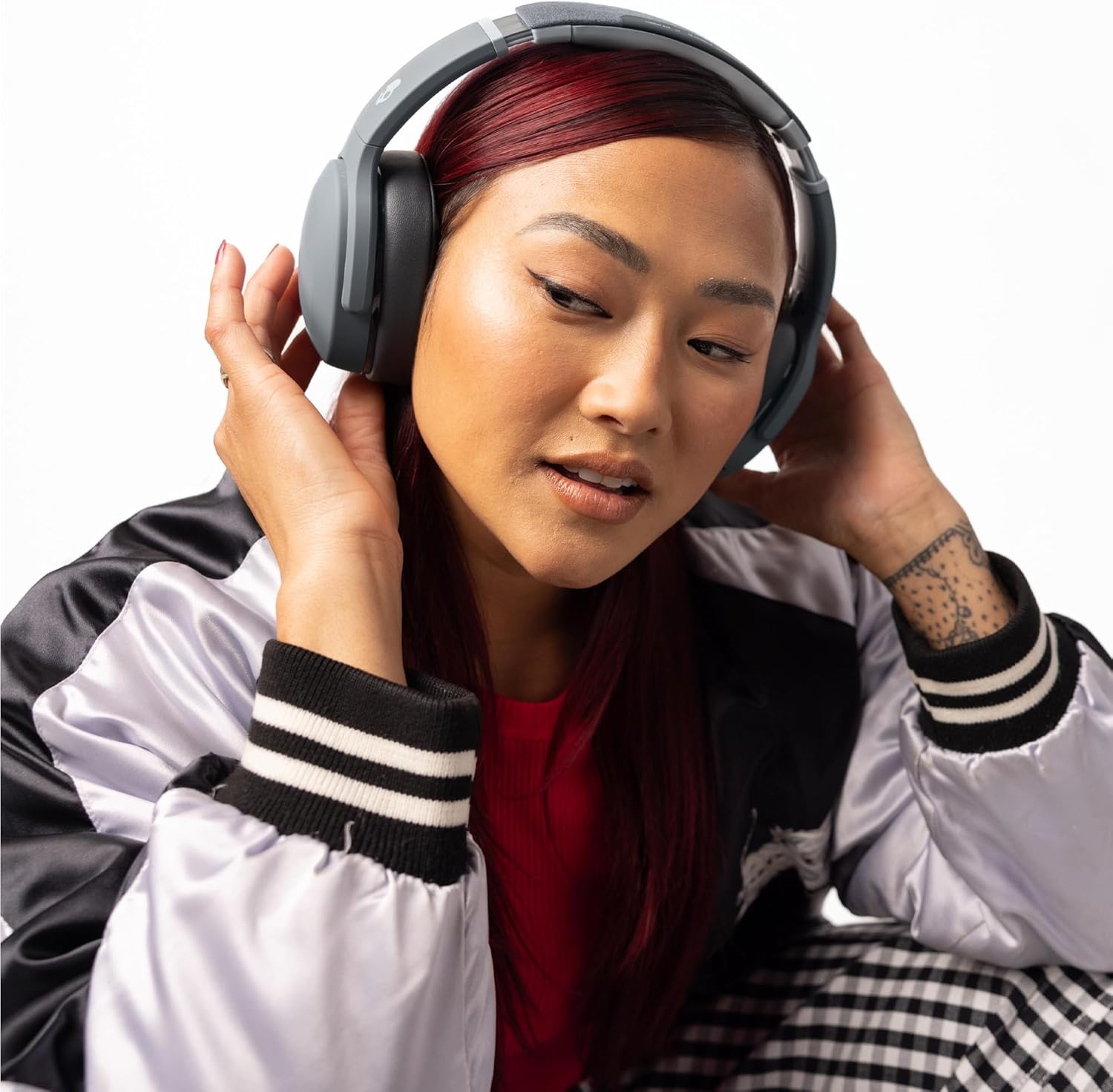 Thumbnail 6 de Skullcandy Crusher Evo casque sans fil Bluetooth avec basses multisensorielles – Gris