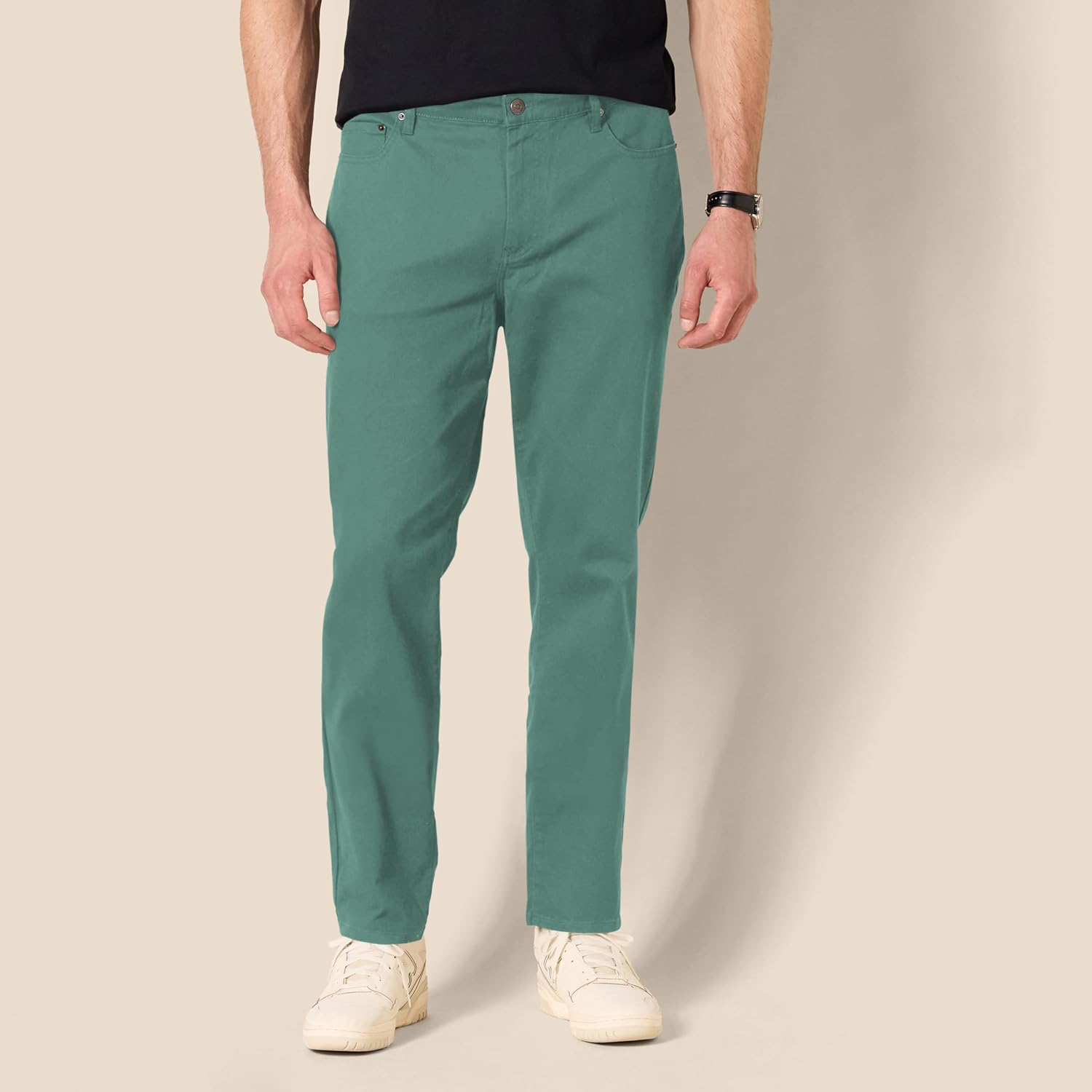 Thumbnail 5 de Amazon Essentials Men’s Slim-Fit 5-Pocket Stretch Twill Trousers