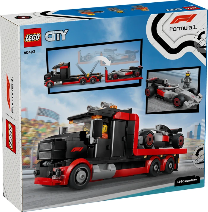 Thumbnail 4 de LEGO City 60493 F1 Truck mit Audi F1 Rennwagen – Bau- und Ausstellungsset