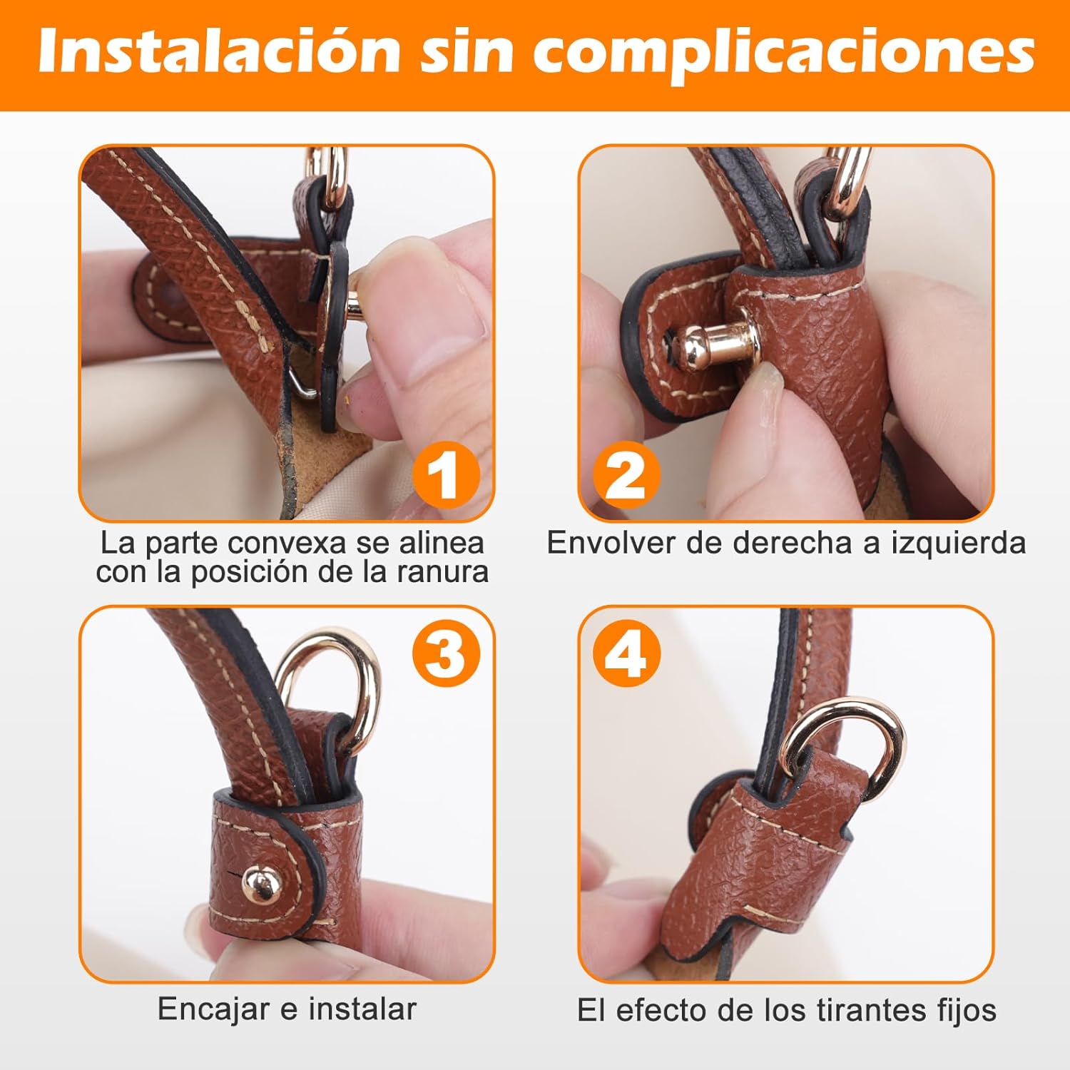 Detalle 2 de GADITIEK Correa y Organizador para Longchamp 16,5 cm