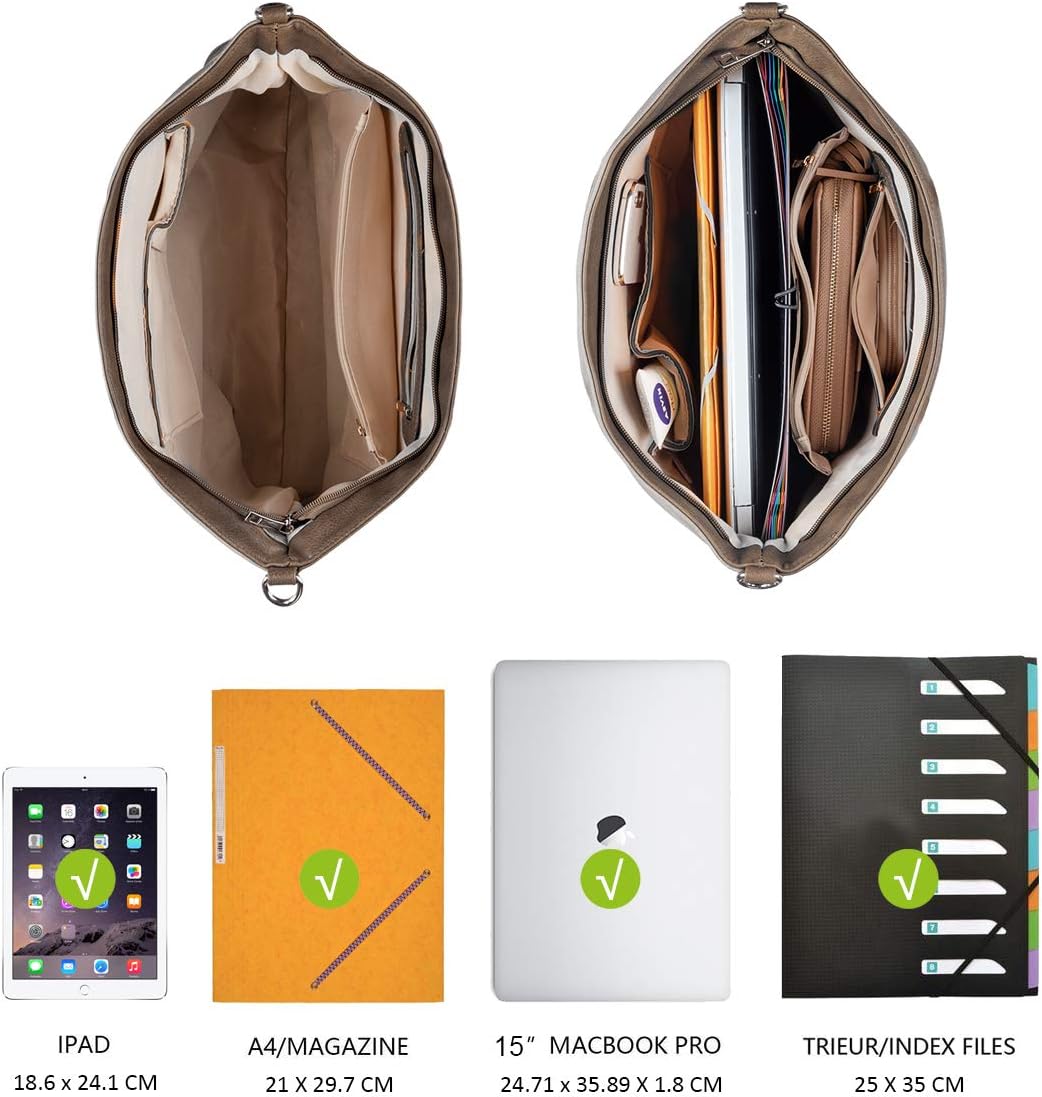 Thumbnail 6 de CRAZYCHIC Sac à main cabas 33×28×12 cm