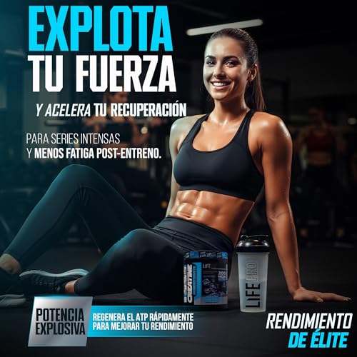 Detalle 2 de Life Pro Creatina Monohidratada 200 Mesh Micronizada 500 g – pureza 99,9% para mayor resistencia y recuperación