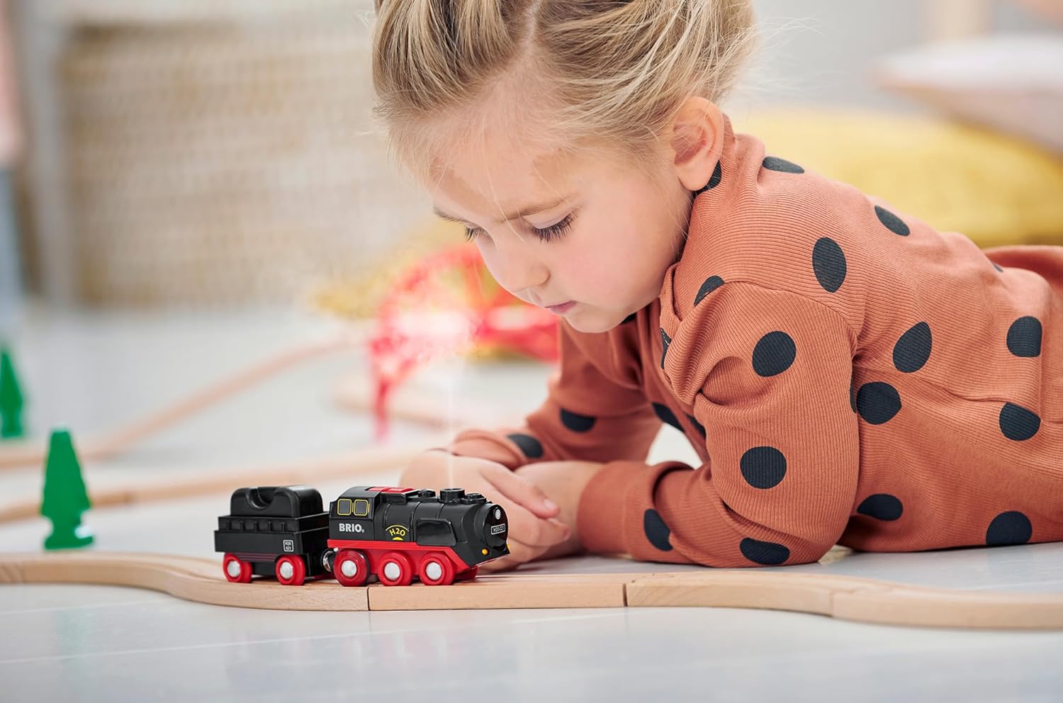 Thumbnail 6 de BRIO World Battery-Operated Steaming Train