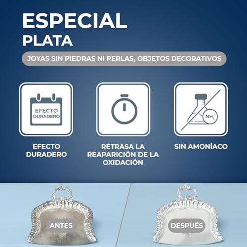 Detalle de STARWAX – Limpiador para Plata: brillo duradero sin amoníaco