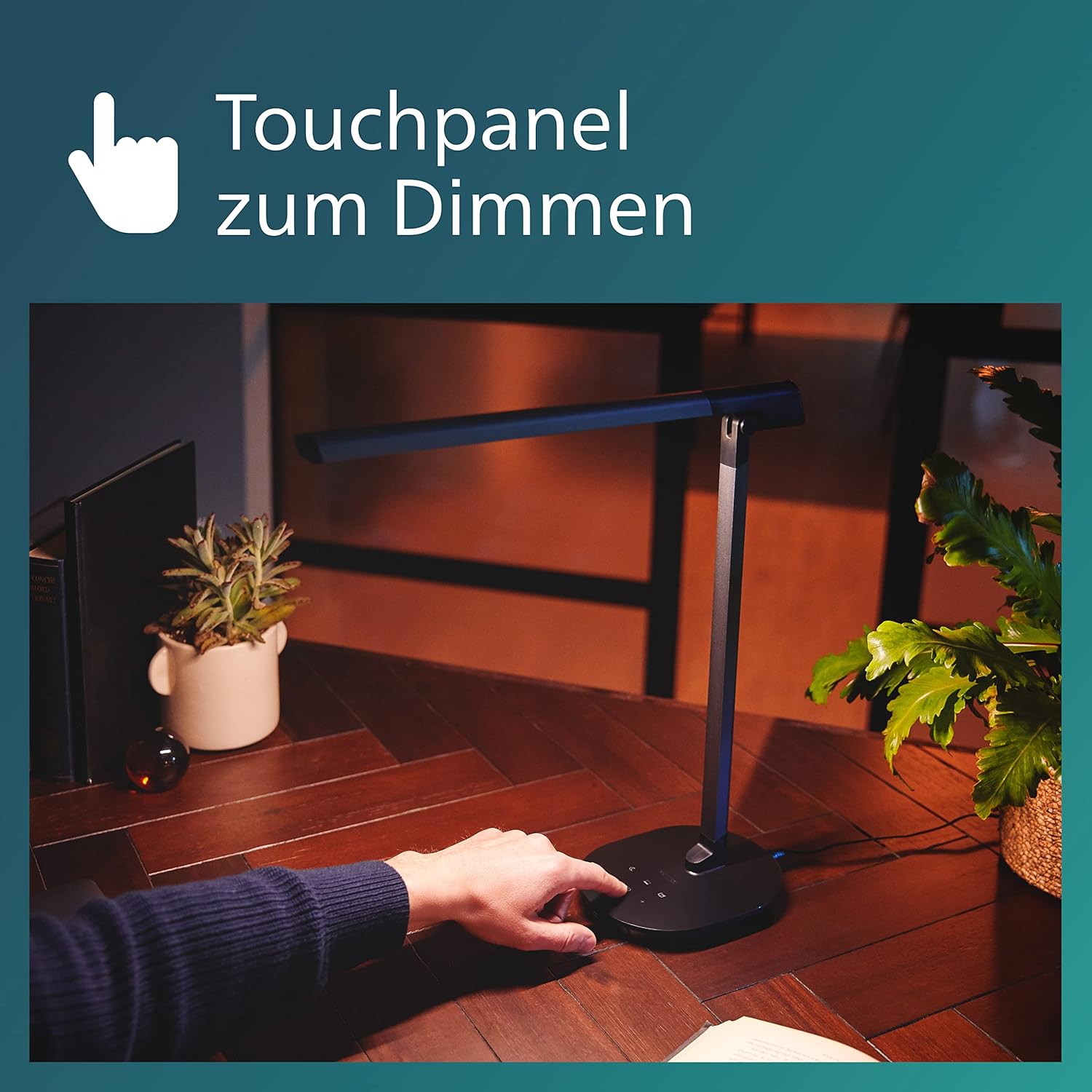 Thumbnail 3 de PHILIPS LED Sword Tischleuchte dimmbar Grau