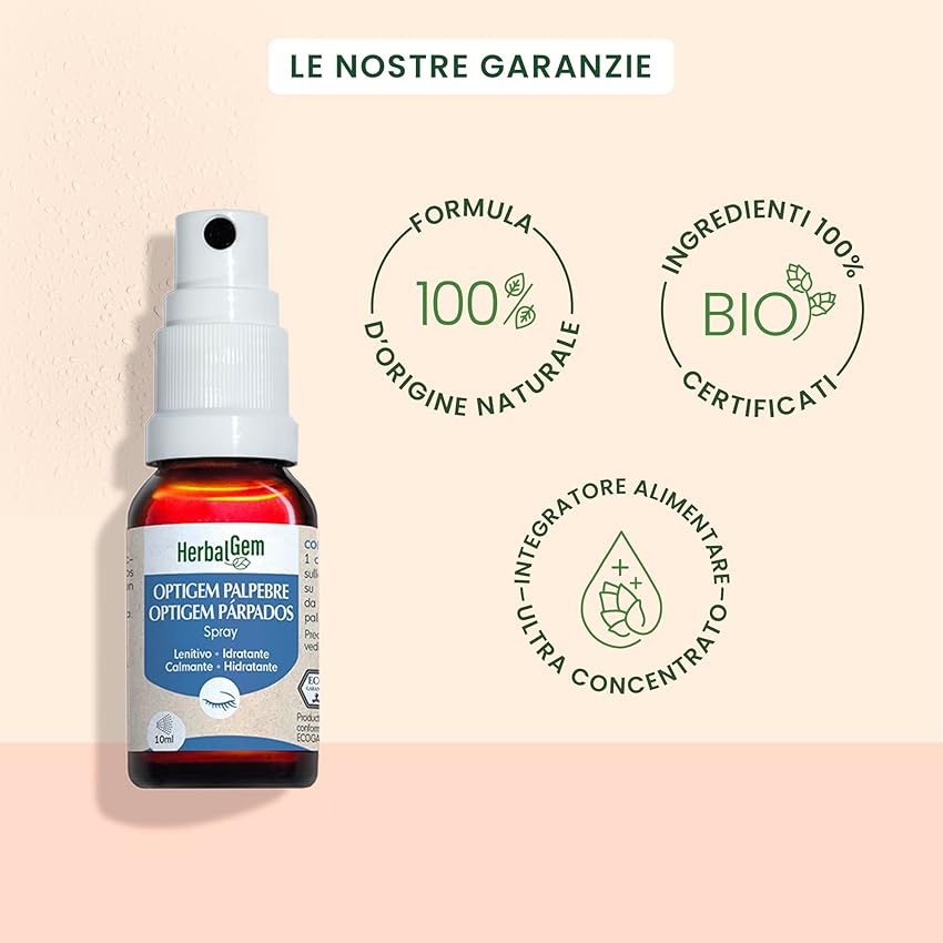 Detalle de Herbalgem Optigem Spray párpados Bio 👁