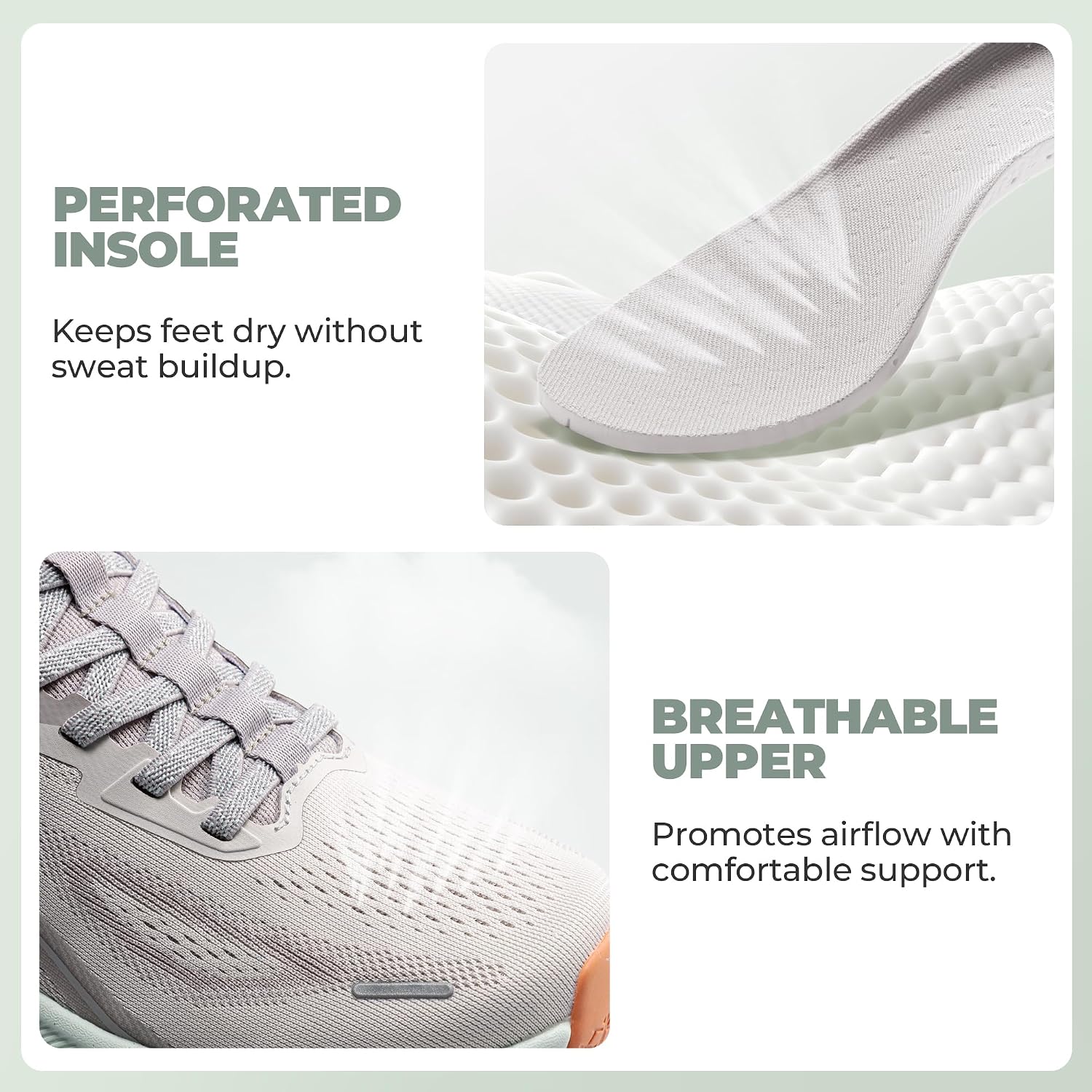 Thumbnail 6 de ALLSWIFIT Women's Slip On Walking Shoes: Hands-Free Cushioning & Everyday Comfort