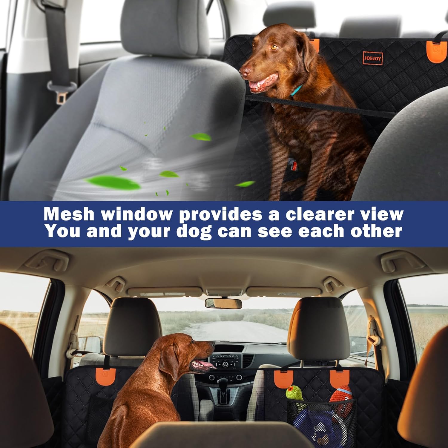 Thumbnail 4 de JOEJOY Back Seat Extender for Dogs — Waterproof car cover