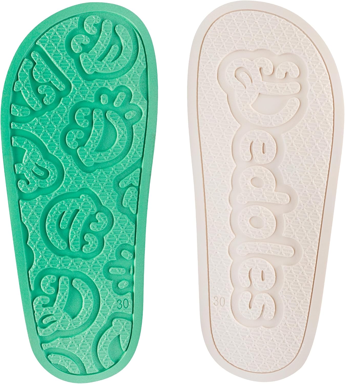 Detalle de Dedoles Badeschuhe & Hausschuhe Damen Herren Kinder – bunte, bequeme Slides mit lustigen Motiven