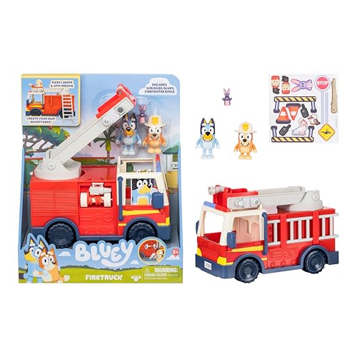 Bluey Camión de Bomberos con Figuras exclusivas