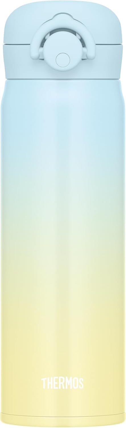 Detalle 1 de サーモス JNR-503LTD 真空断熱ケータイマグ 500ml ライトブルーイエロー