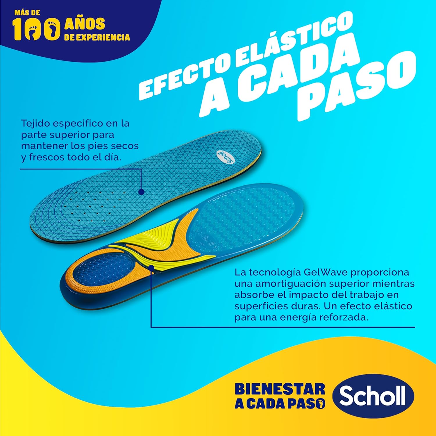 Thumbnail 4 de Scholl GelActiv Plantillas Uso Diario talla 40‑46,5
