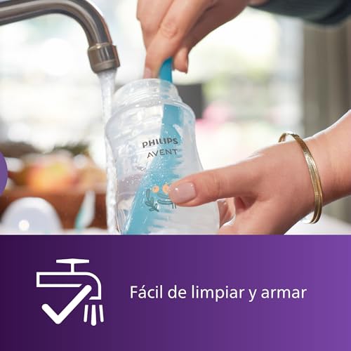 Detalle de Philips Avent Natural Response Nipples, Fast Flow (Flow 4) – 4-Pack