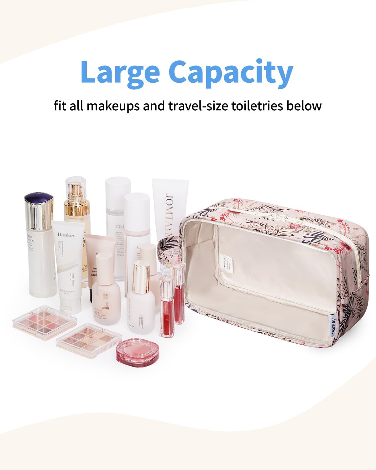 Detalle 2 de Narwey Clear Travel Toiletries Bag