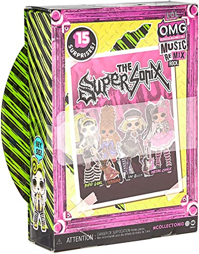 Detalle 2 de L.O.L. Surprise! OMG Remix Rock BHAD GIRL 🎸 15 Sorpresas