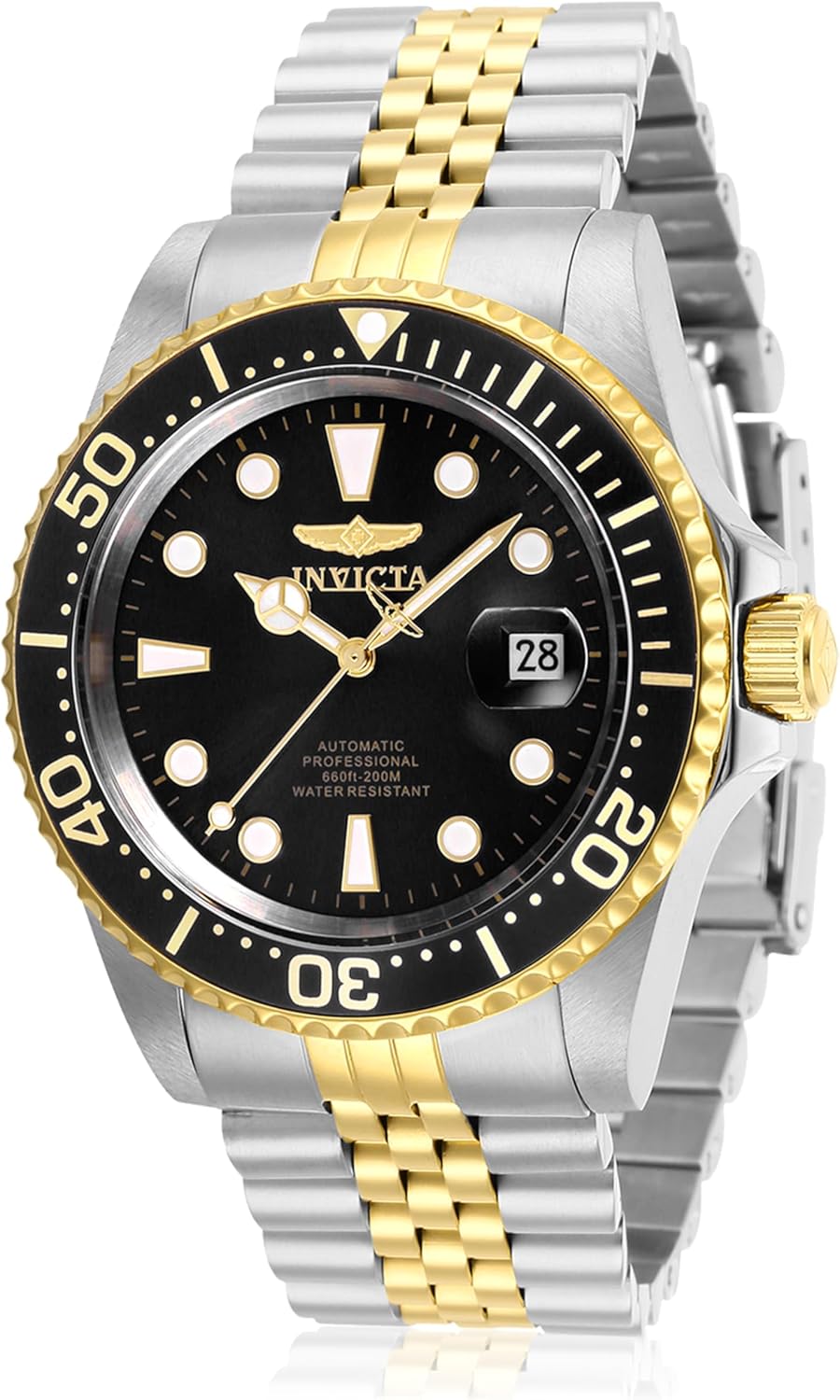 Detalle de Invicta Pro Diver Montre Homme Mouvement Automatique en Acier Inoxydable – 42 mm