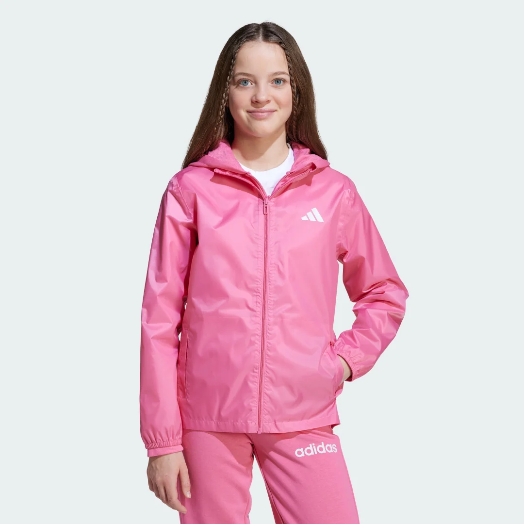 Thumbnail 2 de Chubasquero rosa Adidas: prenda impermeable para días de lluvia y cambios de tiempo